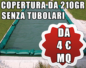 Teli invernali cooperture piscine senza tubolari Teli invernali cooperture piscine senza tubolari